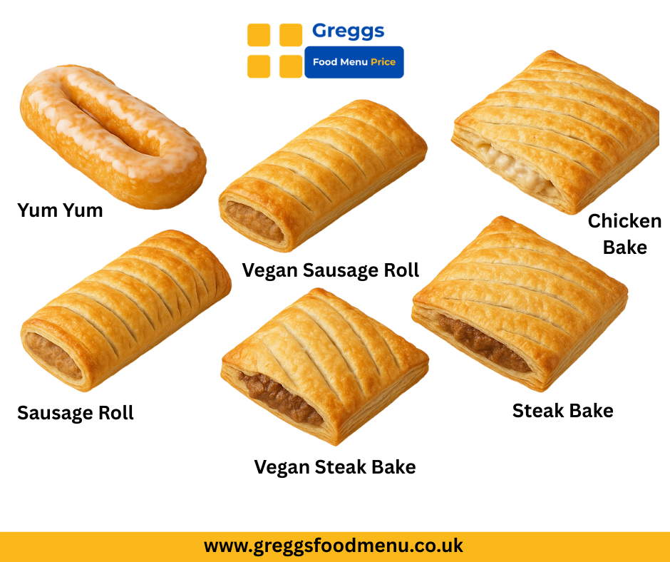 Greggs Menu Price
