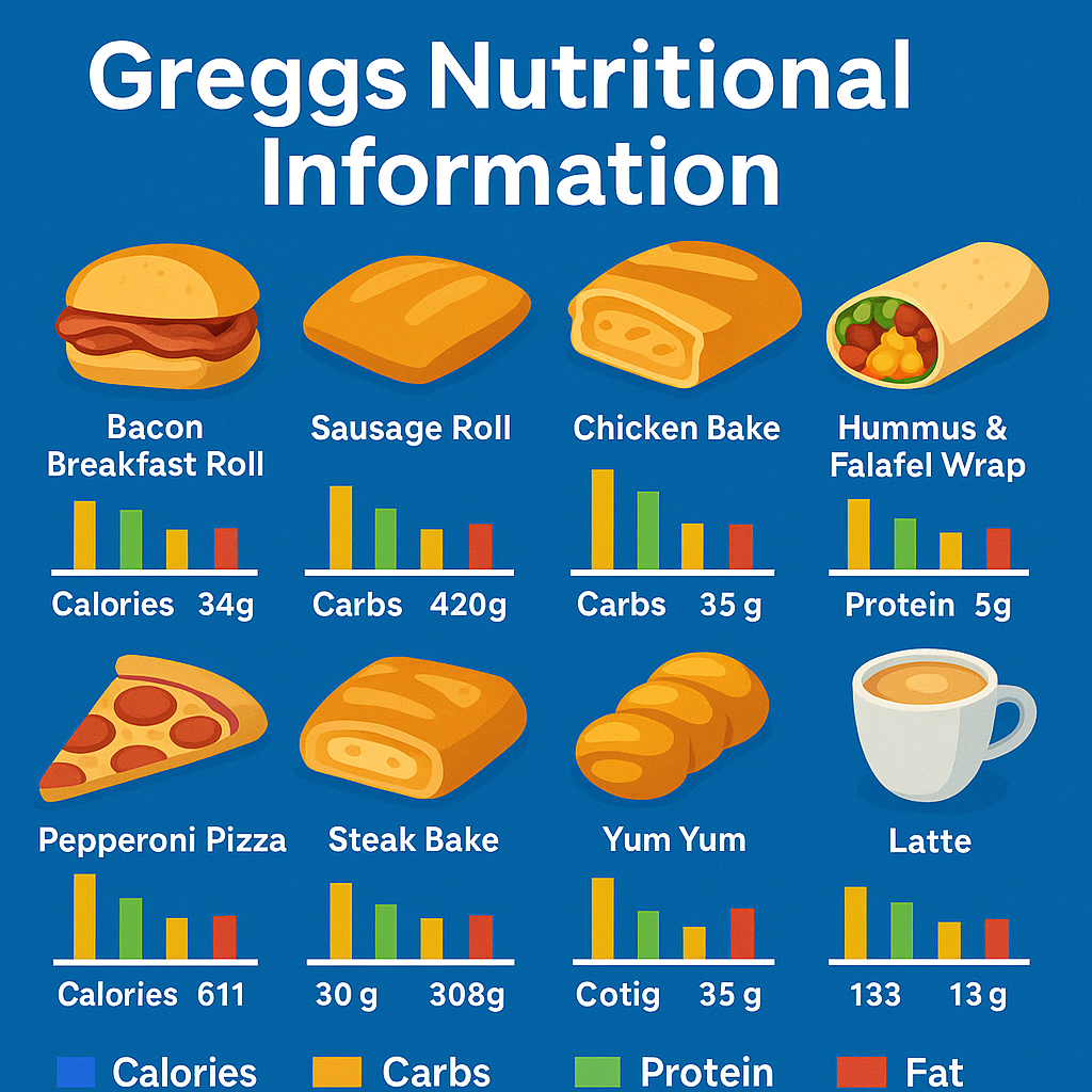 Greggs Nutritional Information