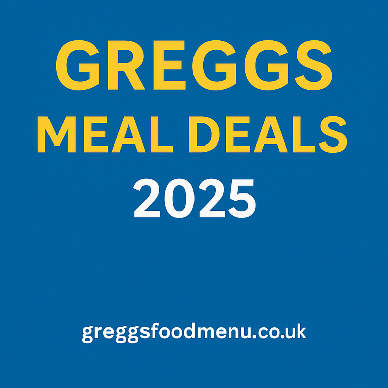 Greggs Meal Deals