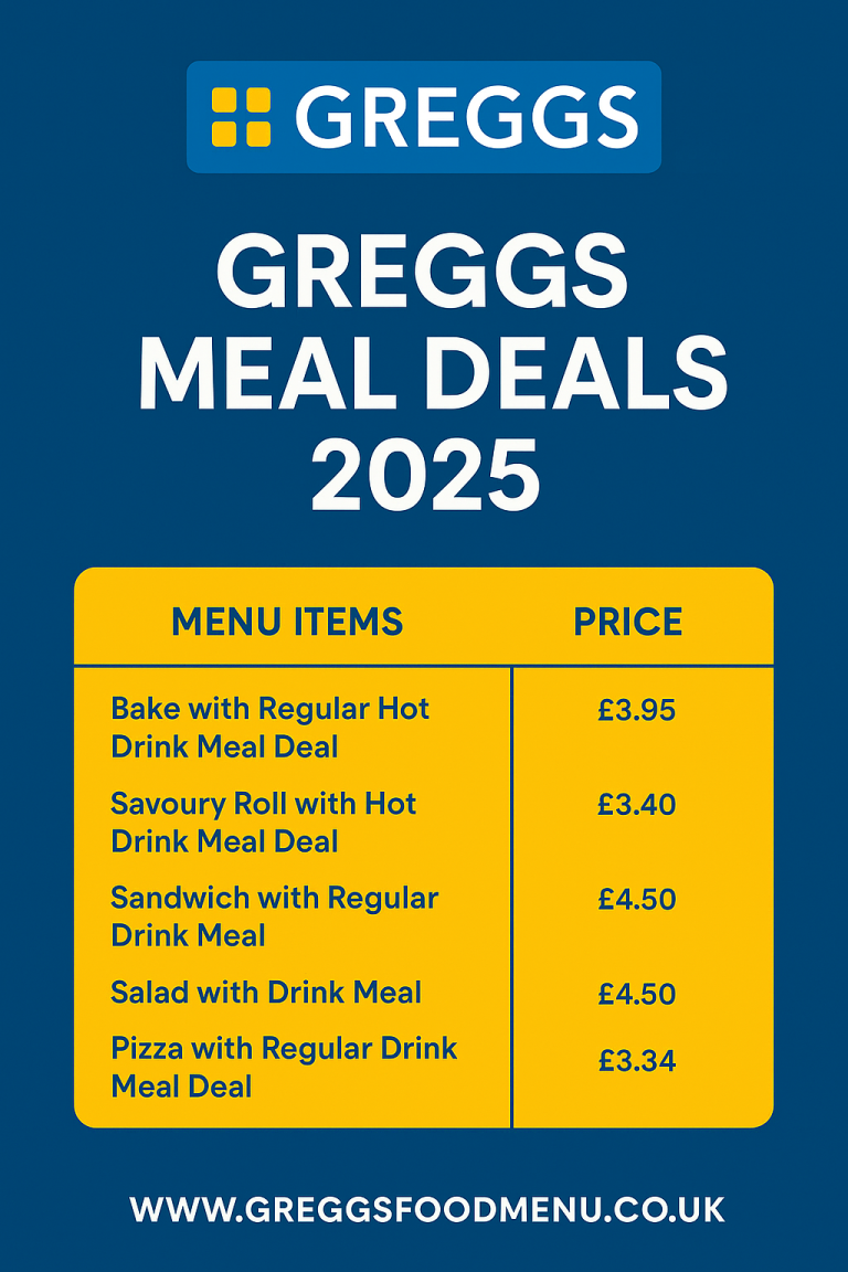 Greggs Meal deal